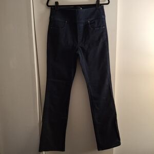 SPANX Women's Boot Cut Jeans - Dark Blue